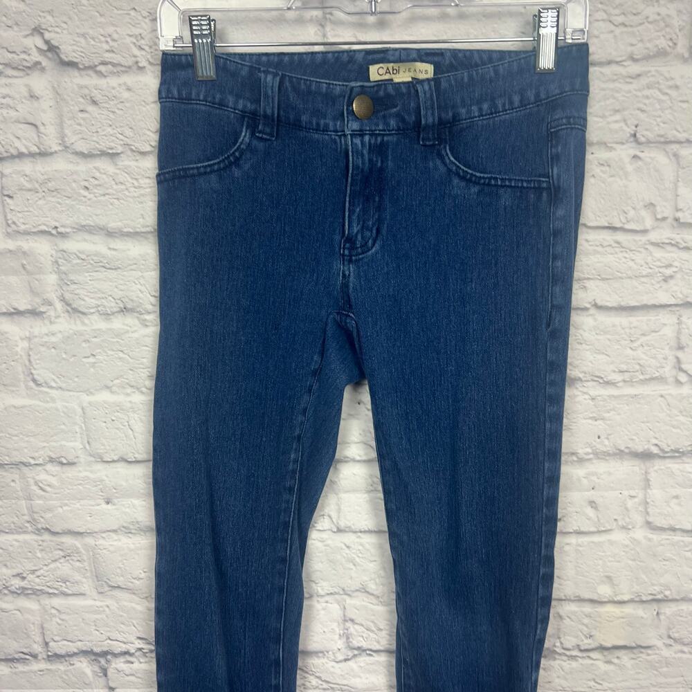Vintage CAbi Knit Jean Jeggings Style # 886 - Picture 2 of 6